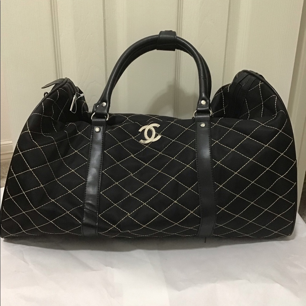 Chanel weekend travel bag